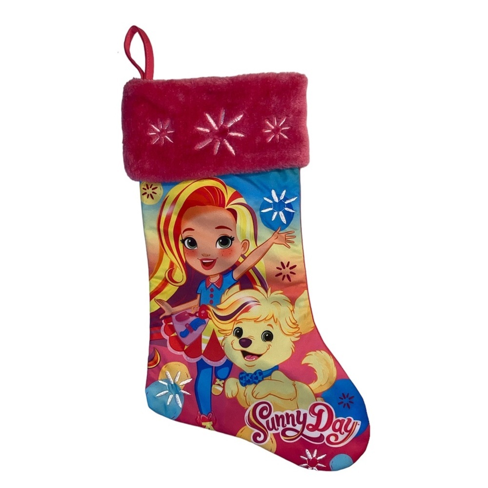 SUNNY DAY Girls Christmas Stocking - Picture 1 of 2